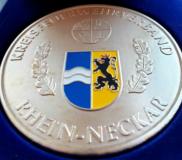 Ehrenmedaille des Kreisfeuerwehrverbandes Rhein-Neckar e.V.